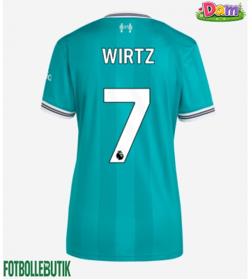 Liverpool Florian Wirtz #7 Tredje Tröja Kvinnor 2025-26 Kortärmad